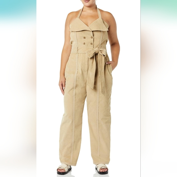 Corduroy Jumpsuit - Picture 1 of 11